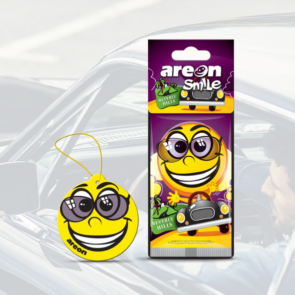 Accessoires Désodorisants AREON Smiley