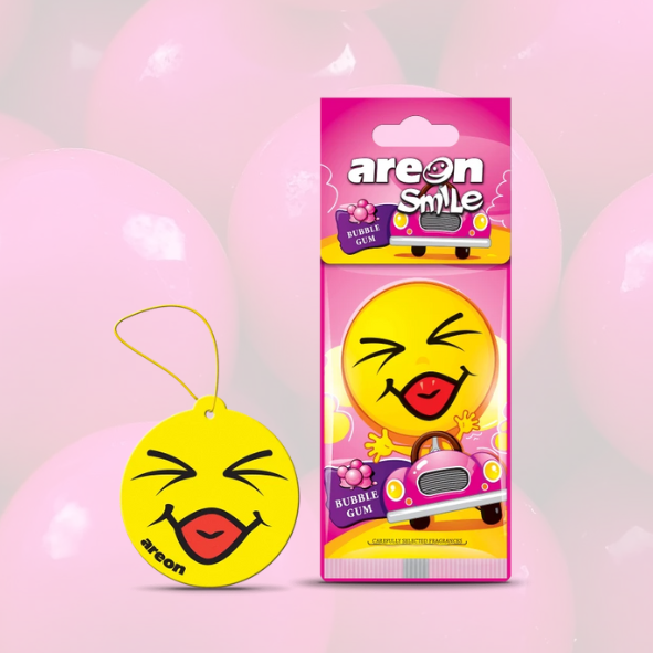Accessoires Désodorisants AREON Smiley