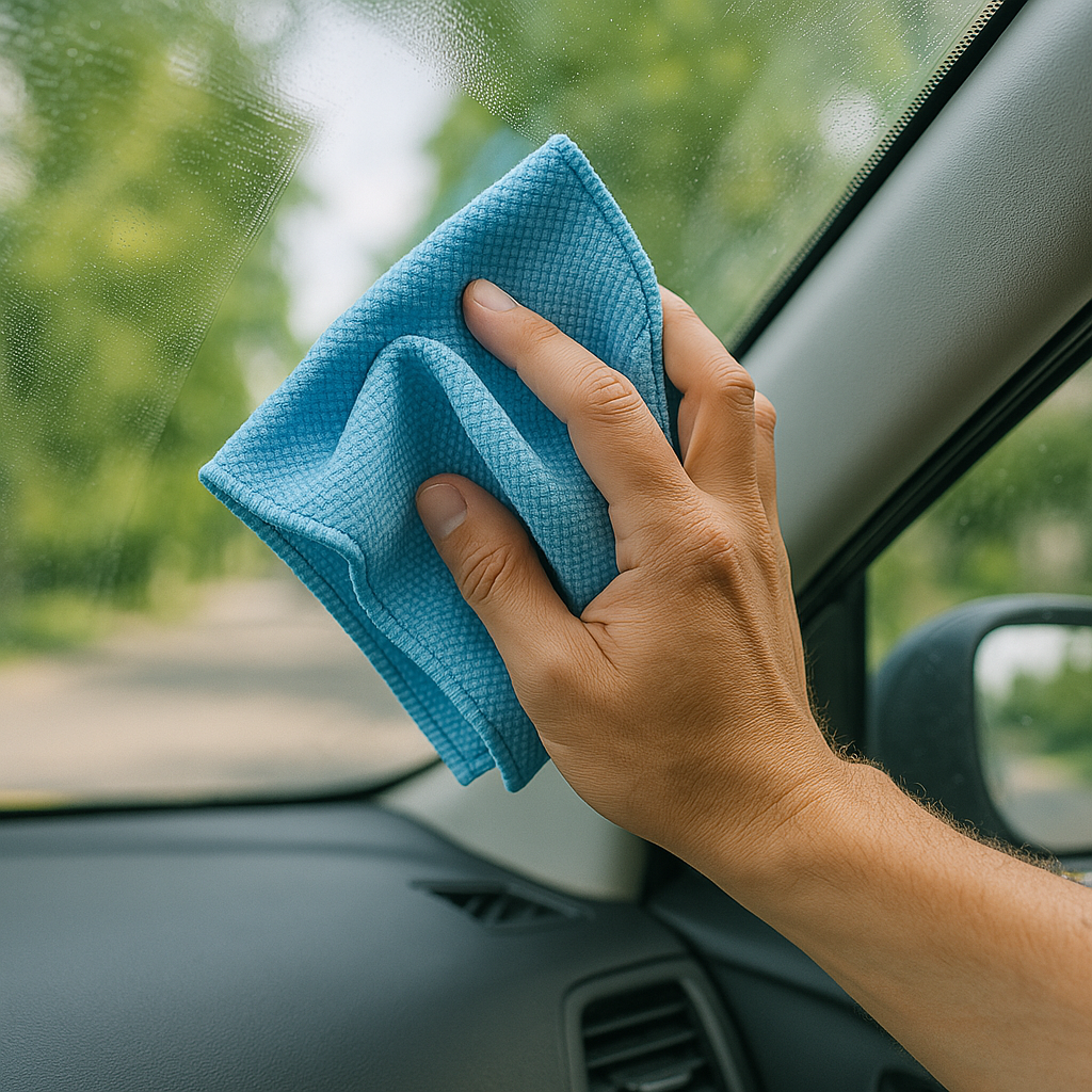 Accessoires Chiffon microfibre spéciale vitre (Nouveau)