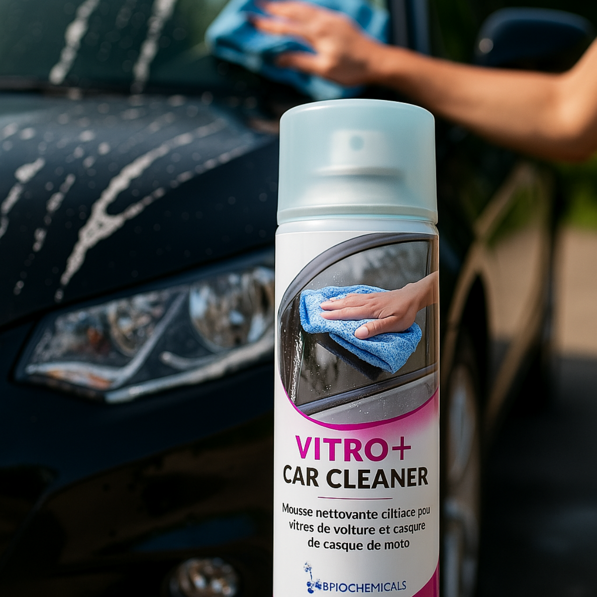 Vitro Car Cleaner Spray Mousse (Nouveau)